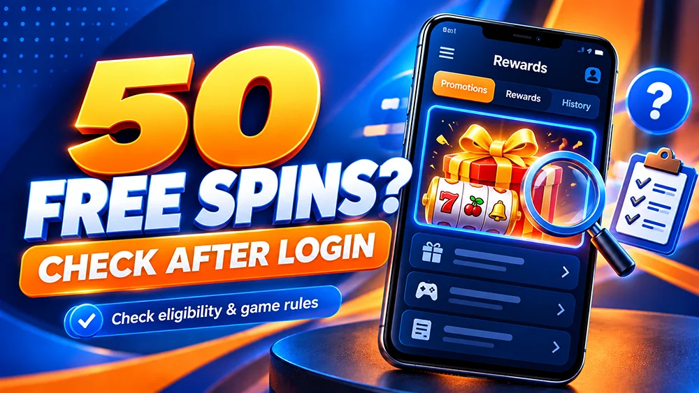 okgames 50 free spins after login