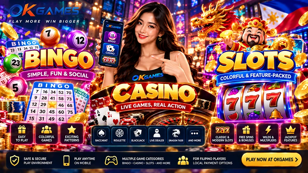 okgames bingo casino slots